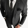 Sc8157981f1b74d8aaadd7f97ed937e67r.jpg Men's Suits 3pcs Mens Business Suit Notch Lapel Blazer Formal Wedding Groom Pants Tux Vest Tuxedos (Blazer+vest+Pants)