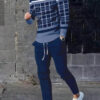 Sc848537a7dd54f9d88dea36d56ea5b87r.jpg Urban Street Fashion Trend Men's Long Sleeve Round Neck Set 2pcs Daily Casual Men's Round Neck Top Outdoor Casual Loose Long Sty