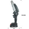 Sc87b6ac3d0924549b6e18cbd609689dfC.jpg BrushlessRechargeableLithium electric saw,electric chain saw, outdoor wireless small sawlogging single hand saw, pruning