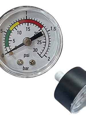 1set Pressure Gauge With O-Ring For Intex 11224 14/16 Inch Sand Filter Pipelines Heating Air Conditioning Pressure Gauge
