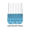Sc8f576ce20e94eee932a500dceb46827J.jpg Animal Stainless Steel 9 Color Guide Comb Set For Most Oster/Wahl/Andis Detachable Clippers (ONLY Snap on Size #10/15/30 blades)