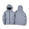 Sc96c67df875443baa753e4f41485160e3.jpg New Couple Night Reflective Clothing Solid Color Jacket Polyester Student Male Class Uniform Trendy Luminous Dancer Jacket