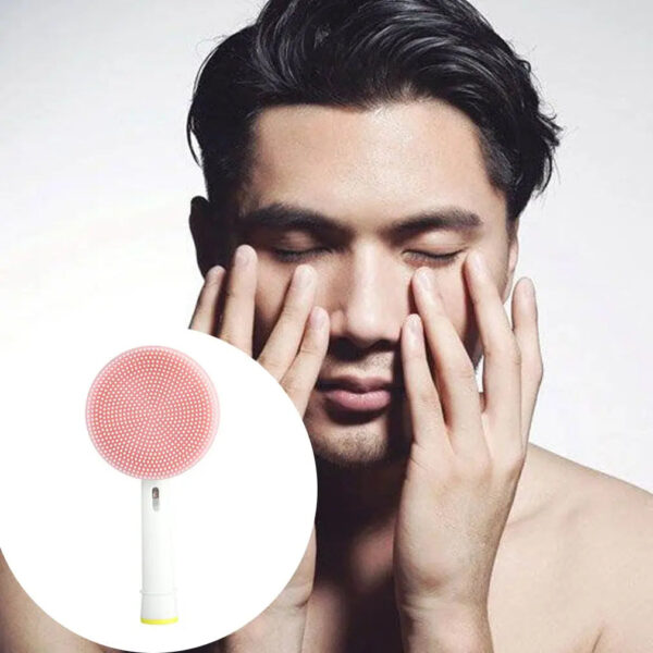 Sc997f78ce7674037971e011dcaa61fa90.jpg Silicone Facial Cleansing Brush Replacement Head For Oral B Braun Electric Toothbrush For Exfoliating Deep Cleaning Massaging