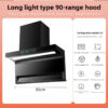 Sc9d469d0419b441f8ce784af274d3eb4o.jpg Household Range Hood for Kitchen Large Suction Range Hood Top Side Double Suction Exhaust Fan Small Kitchen Smoke Extractor
