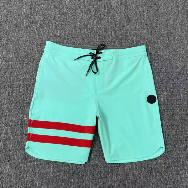 Sca466333dc4e4b718428d0e55cd9c344p.jpg Classic Solid Men's Two-line Shorts Surf Swim Sport Waterproof Beach Boardshorts High Stretch Quick-dry Man Swim Trunks