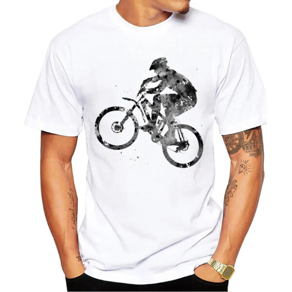 Sca9f370b335848b5ac77f7c9bceccddal.jpg TEEHUB Vintage MTB Men T-Shirts Boy Riding Bicycle Print Short Sleeve T-Shirt Cycling Sport Tops Funny Retro Gravel Tees