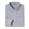 Scaf0e619d2e74732bbe3ccf8e46b3c23q.jpg New 100% Pure Cotton Oxford Men's Plaid Shirts Male Business Casual High Quality Long sleeve Shirt for Men Pocket Shirt S-5XL