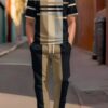 Scbc8bd210bc24a6ab487d35270c895e0O.jpg 2025 Summer Fashion New Men's Set Sporty casual retro cool Breathable sweat-absorbing and moisture-wicking two-piece set