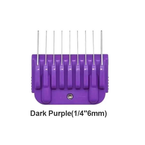 Scc16dfcb66d445bca0f358a9d01ff379W.jpg Animal Stainless Steel 9 Color Guide Comb Set For Most Oster/Wahl/Andis Detachable Clippers (ONLY Snap on Size #10/15/30 blades)