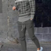 Scc36934cbc1a4e9b86c198aa606c0920I.jpg Urban Street Fashion Trend Men's Long Sleeve Round Neck Set 2pcs Daily Casual Men's Round Neck Top Outdoor Casual Loose Long Sty