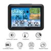 5.3" Color Smart Tuya WiFi Weather Station Wireless Temperature Humidity Monitor Calandar Alarm 3 Days UV Index Forecast Trend
