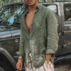Sce408a2936a34a71adc95c3e195be280H.jpg Men's new men's long sleeve buttoned cotton linen shirt lapel cardigan
