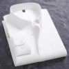 Sce520cf58fdf4600ab290fed9dc7aa3ef.jpg Classic Men's Dress Shirt Spring Long Sleeve 100% Pure Cotton Solid Color Oxford Striped Soft Business Regular Fit Social Blouse