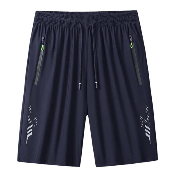 Scf3325634252419c8cc31341e0be6b34N.jpg Summer Men's Shorts Cool Sportswear Running Sport Shorts Casual Bottoms Gym Fitness Training Jogging Short Pants Men Black Gray