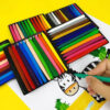 Scfa357c6319b4a7eae4b460caa5885c50.jpg 12/24 Colors Triangular Crayons Safe Non-toxic Colouring Pencil For Students Kids Children Stationery Drawing Toy Colouring Game
