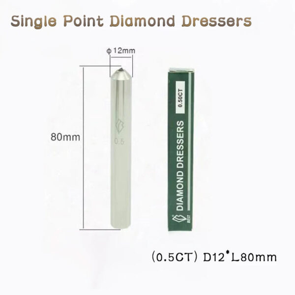 Scffc6a616ae44a1a890c288440b65bc3U.jpg Best 0.25-1ct Diamond Dresser Pen & Single Point Stone Tool for Grinding Wheel Dressing, High-Precision Industrial Bench Grinder