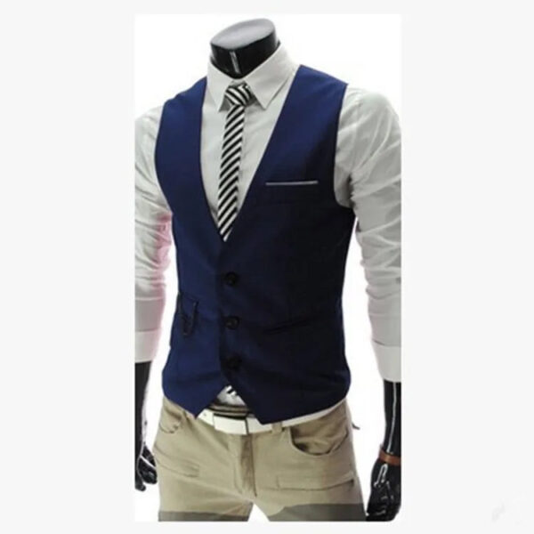 Sd0e5ba1759f7415189736ed80ba395b3Q.jpg 7XL High Quality Dress Vests For Men Slim Fit Mens Suit Vest Male Waistcoat Gilet Homme Casual Sleeveless Formal Business Jacket