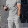 Sd1c56725ad834ed885087e516ecdcf09q.jpg EUROPEAN AND AMERICAN MEN'S SUMMER MEN'S LOOSE SET SHORT SLEEVED SHORTS SPORTS CASUAL ROUND NECK TWO-PIECE SET MEN'S S-3XL