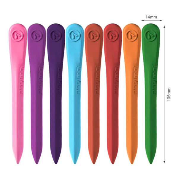 Sd235e885ff1e4a63b1ff7ec23c073ec12.jpg 12/24 Colors Triangular Crayons Safe Non-toxic Colouring Pencil For Students Kids Children Stationery Drawing Toy Colouring Game