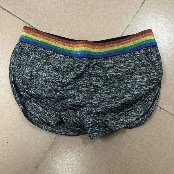 Sd2a5a34db2ac42cb9e9cfa6bcbd61615Q.jpg Fashionable Printed Shorts, High Waisted and Hip Lifting Sports and Fitness Running Three Quarter Pants
