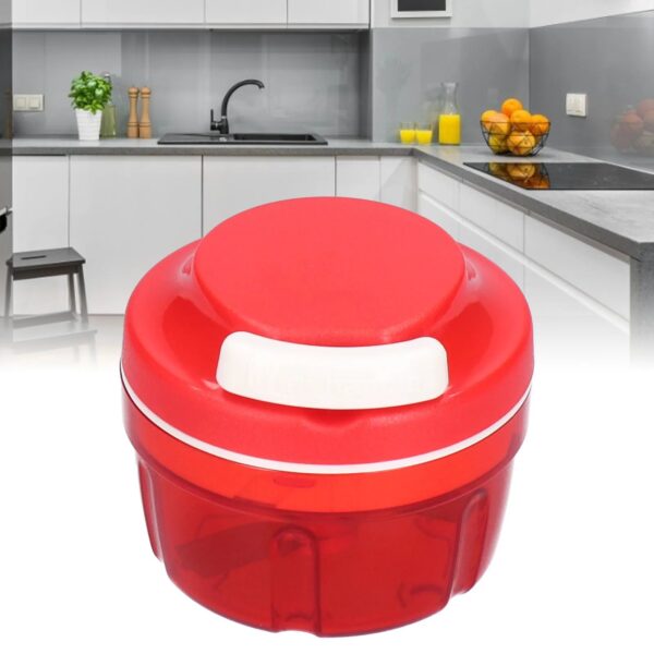 Sd2e69151163b48e094fee80f63f39d30R.jpg Manual Food Chopper Vegetable Cutter Household Drawstring Design Manual Vegetable Chopper Meat Blender Kitchen Supplies