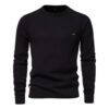 Sd2f5a779180242d18acafb0ad2920e86j.jpg AIOPESON Mens Crew Neck Cotton Pullover Sweater Casual Business Geometric Knitted Mens Sweaters