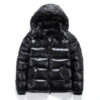 High Quality New Hooded Down Men Trend Solid Color Short Winter Hooded Jackets Coat Windproof Thickened Warm Long Sleeve Parkas