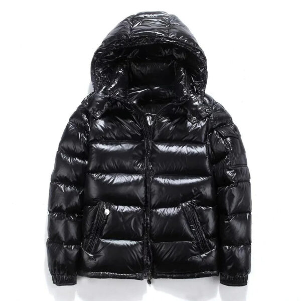 High Quality New Hooded Down Men Trend Solid Color Short Winter Hooded Jackets Coat Windproof Thickened Warm Long Sleeve Parkas
