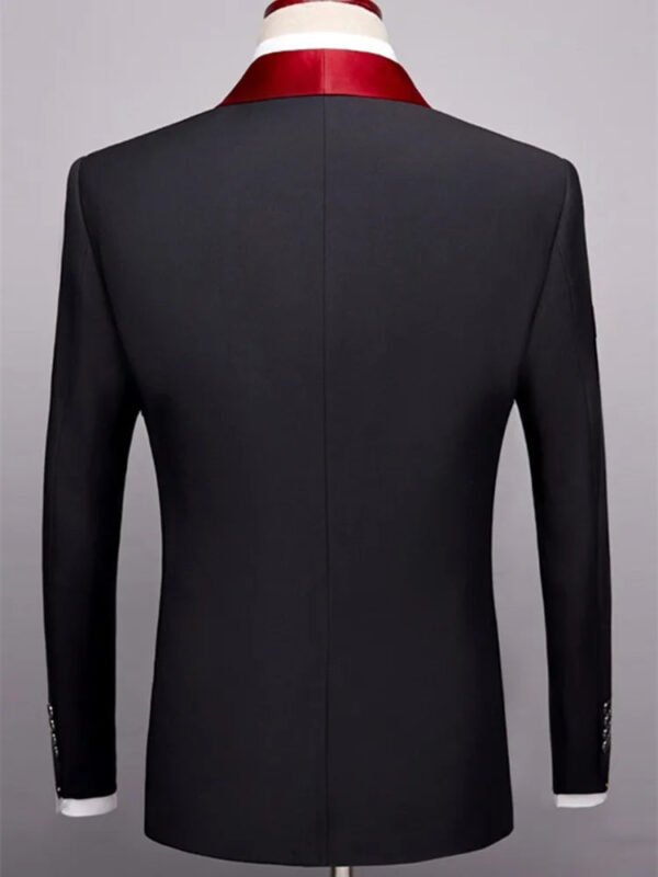 Sd46eb4edf2744aaabf615760b7ebe8c4w.jpg 2-Piece Men's Suit Suitable For Wedding Business Suits, Single Button Jackets And Pants Sets, Slim Fit Jacket Sets