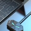 0.6CM/1.2M HUB 7-port Compatible USB2.0 Expansion Splitter Laptop Connect Hard Drive Computer TYPE-C Stable Transfer Data