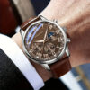 Sd4d5b4402b8a4d239f74ff0bb0685f3a4.jpg Fashion Leather Strap Men Business Watches Round Dial Male's Analog Quartz Wristwatch Reloj Hombre(Without Box)