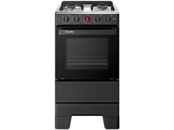 Sd53b489120bb4bbf850e08496034ca0cl.jpg 4 Stove Esmaltec Black Lit-Bivolt
