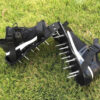 Sd53d08785e094d909adee680334d0af2V.jpg Lawn Aerator Shoes Grass Spiked Shoes with Adjustable Strap Lawn Aerator Tool Anti-Slip for Yard Patio Garden