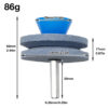 Sd54712a849de423ab1b094c0c9f76d83q.jpg Grinding Stone Electric Knife Sharpener Wind Power Mower Wear Resistant Knife Sharpener Grinding Head Tool