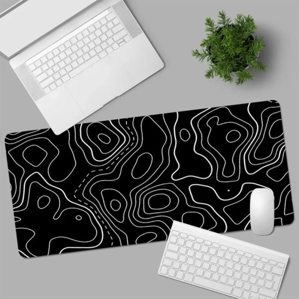 Sd60f922332c0445ab612f291bbd7f505n.jpg Black and White Mouse Pad Large Computer Gaming Accessories MousePads Desk Mats Carpet Anti-slip Laptop Soft Mice Pad Mouse Mat