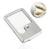 Sd63d1fc59e2a458eb0f2c9a86c268c50j.jpg Professional Pocket Reading Magnifying Glass Card Type Magnifiers With LED Light Jewelry Loupe