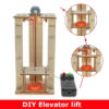 Sd6db510ea91c4da1b332806eb4ba78742.jpg Electric Remote Control Lift Elevator Wooden Model Kit Science School Projects Experiment Science Toys For Kids Education DIY