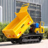 Agricultural 2000kg handheld Crawler mini dumper Diesel Mini Dump Trucks farm 2 Ton Self Loading Mini Dumper customized price