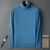 Sd87fabf6f2244243bc7a7638cd00b58de.jpg 100% Male Mink Cashmere Sweater Solid Color Turtleneck Thick Autumn And Winter Loose Large Size Turtleneck Wool Bottoming Shirt