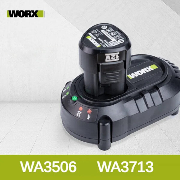 Original WORX WA3713 WA3803 12V Charger Universal 12V Lithium Battery Platform Multi Machine Shared