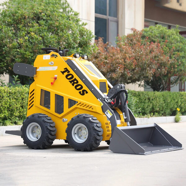 Sd8a9aaaac38f436a9cc91c5d7b4c27f9o.jpg TOROS Small Wheel Skid Steer Laoder Wholesale Customize Mini Skid Steer Loader Chinese High Quality Minicargador Customizable