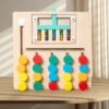 Sd960d3fa4c3349e79acad048813fd9a8c.jpg Four color walking double-sided game chess, children's logical thinking training, Montessori early education puzzle toys for you