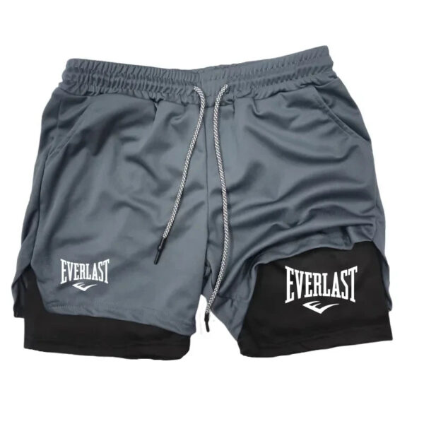 Sd98811e4cda642519d8f469bc8beaf38x.jpg Men Running Shorts 2 In 1 Double-deck Sport Shorts Sportswear Gym Fitness Short Pants Training Jogging Bottom Men's Clothing