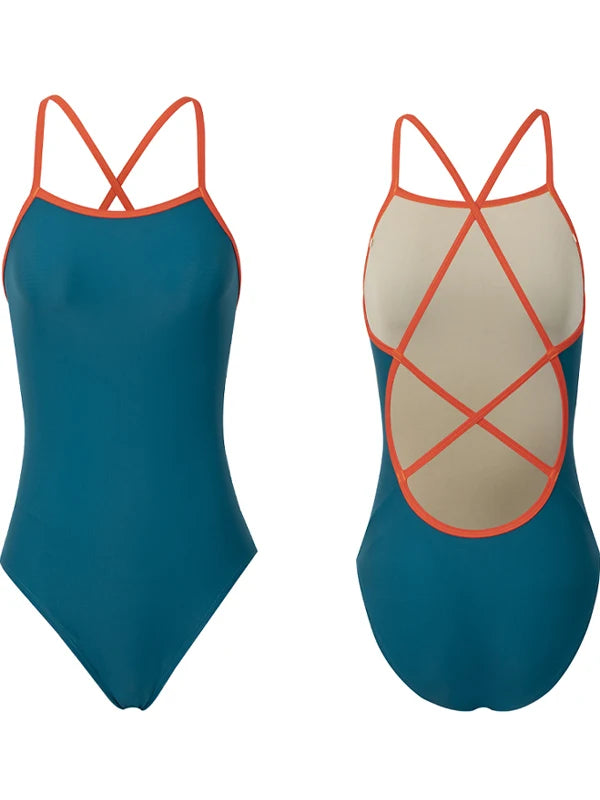 Sd9fe4b1f7a6d41618a32b0f5cbfafac4D.jpg Profional Speed Swimming Suit Women's One-Piece e Cetition Swimsuit Gym Aquatic Center oulder Strap Fitn Sw...