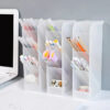 Sdafc33e703194184ac0623026eae3aed6.jpg 1pc Multi-Layer Pen Holder & Cosmetic Brush Storage Holder - Perfect for Office & School Supplies