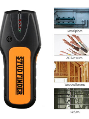 Sdbf5353ab1c642eb803ccac3b1df47deP.jpg Wall Scanner Metal Detector Electric Metal Wood Studs AC Live Wire Copper Finder Depth Tracker Electric Detection Instrument
