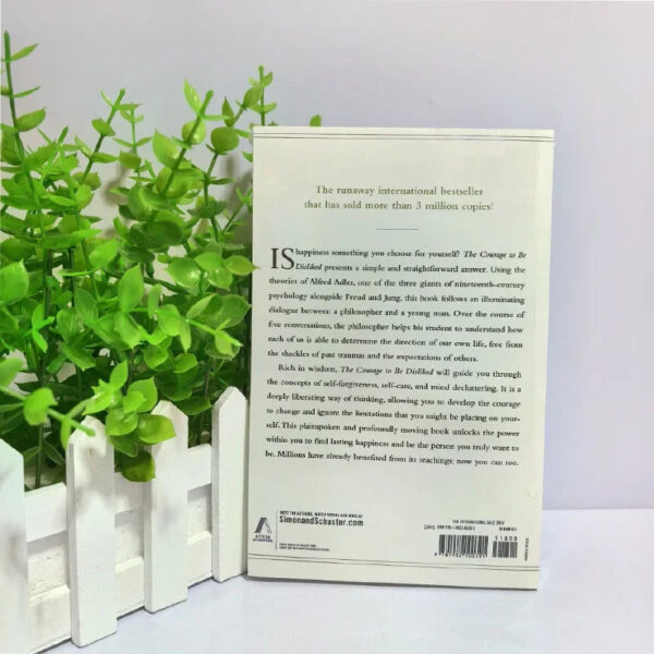 Sdc2b0c6cdaa140d89852abf589dcf101x.jpg 2025The Courage to Be Disliked How to Free Yourself Change Your Life and Achieve Real Happiness Paperback English Book@@@