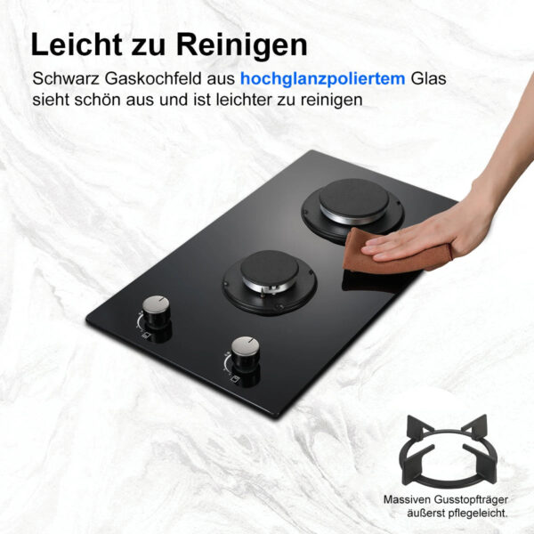 Sdcf2434977bb41f6a91f28c47f15f939O.jpg 30cm Glass Gas Hob 2400W/1800W Dual Gas (Natural/Propane) Auto Flame Safety 2 LED Bulbs Built-in or Freestanding 220-240V CE