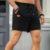 Sde048612ee4d4e9bb3a39aa92251b0c21.jpg 2024 Summer New Solid Color outdoors sport Shorts breathable loose Fitness training short pants Men's sweatpants