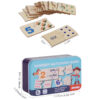 Wooden Number Matching Puzze Toys Montessori Early Education Digital Pattern Thicken Blocks Game for Baby Festival Gift Toy